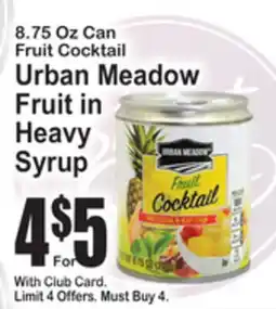 SuperFresh Urban Meadow Fruit in Heavy Syrup offer