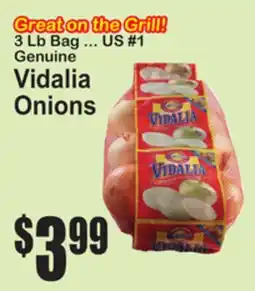 SuperFresh Genuine Vidalia Onions offer