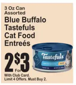 SuperFresh Blue Buffalo Tastefuls Cat Food Entrees offer