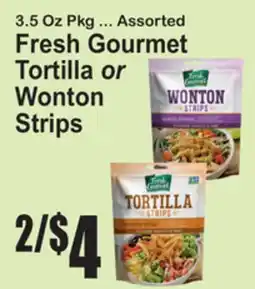 SuperFresh Fresh Gourmet Tortilla or Wonton Strips offer