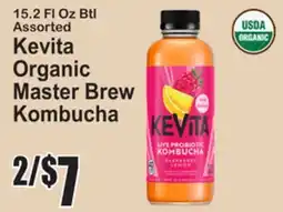 SuperFresh Kevita Organic Master Brew Kombucha offer