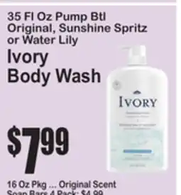 SuperFresh Ivory Body Wash offer