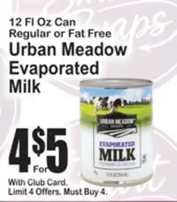 SuperFresh Urban Meadow Evaporated Milk offer