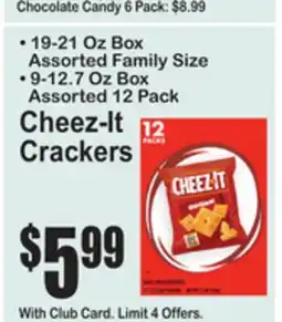 SuperFresh Cheez-It Crackers offer