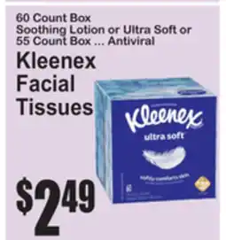 SuperFresh Kleenex Facial Tissues offer