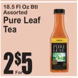SuperFresh 18.5 FL Oz Btl Assorted Pure Leaf Tea offer