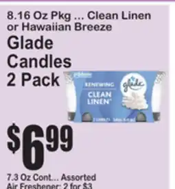 SuperFresh Glade Candles offer