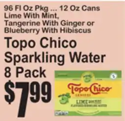 SuperFresh Topo Chico Sparkling Water offer