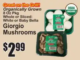 SuperFresh Organically Grown Giorgio Mushrooms offer