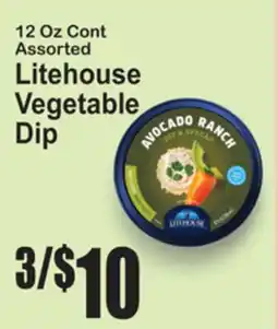 SuperFresh Litehouse Vegetable Dip offer
