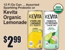 SuperFresh Kevita Organic Lemonade offer