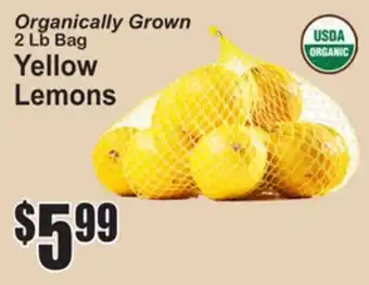 SuperFresh Organically Grown Yellow Lemons offer
