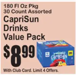 SuperFresh CapriSun Drinks Value Pack offer