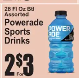 SuperFresh Powerade Sports Drinks offer