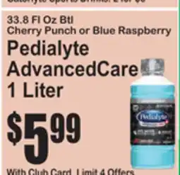 SuperFresh Pedialyte AdvancedCare offer