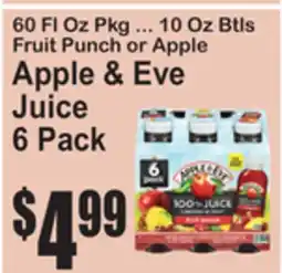 SuperFresh Apple & Eve Juice offer