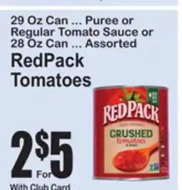 SuperFresh RedPack Tomatoes offer