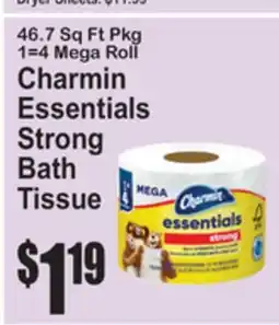SuperFresh Charmin Essentials Strong Bath Tissue offer