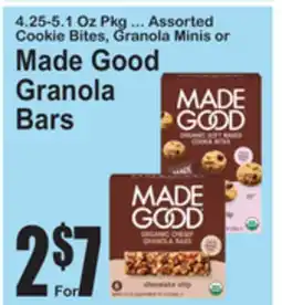 SuperFresh Made Good Granola Bars offer
