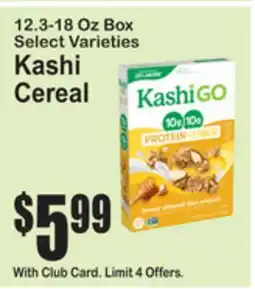 SuperFresh Kashi Cereal offer