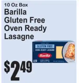 SuperFresh Barilla Gluten Free Oven Ready Lasagne offer