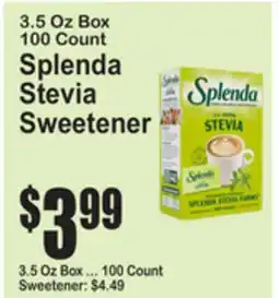 SuperFresh Splenda Stevia Sweetener offer