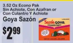 SuperFresh Goya Sazón offer