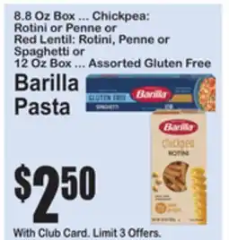 SuperFresh Barilla Pasta offer