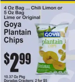 SuperFresh Goya Plantain Chips offer