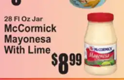 SuperFresh 28 Fl Oz Jar McCormick Mayonesa With Lime offer