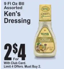 SuperFresh Ken's Dressing offer