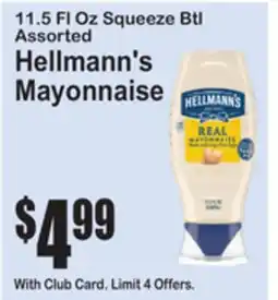 SuperFresh Hellmann's Mayonnaise offer