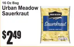 SuperFresh 16 Oz Bag Urban Meadow Sauerkraut offer