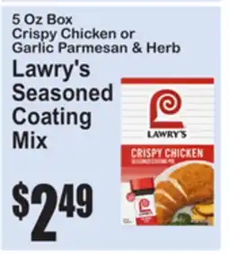 SuperFresh Lawry's Seasoned Coating Mix offer