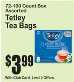 SuperFresh Tetley Tea Bags offer