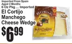 SuperFresh El Cortijo Manchego Cheese Wedge offer