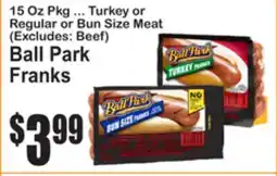 SuperFresh Ball Park Franks offer