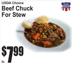 SuperFresh USDA Choice Beef Chuck For Stew offer