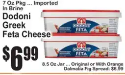 SuperFresh Dodoni Greek Feta Cheese offer