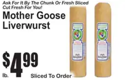 SuperFresh Mother Goose Liverwurst offer