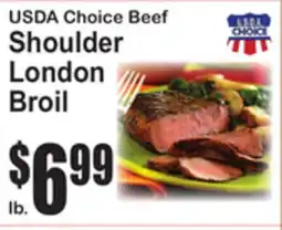 SuperFresh USDA Choice Beef Shoulder London Broil offer