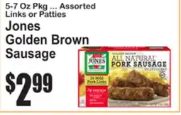 SuperFresh Jones Golden Brown Sausage offer