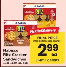 ACME Nabisco Ritz Cracker Sandwiches offer