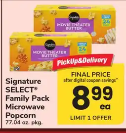 ACME Signature SELECT Family Pack Microwave Popcorn offer