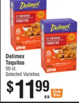 Smart & Final Delimex Taquitos offer