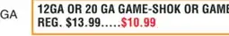 Dunham's Sports 12GA OR 20 GA GAME-SHOK OR GAME LOADS offer