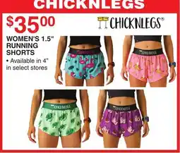 Dunham's Sports WOMEN'S 1.5 RUNNING SHORTS offer