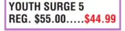Dunham's Sports YOUTH SURGE 5 offer