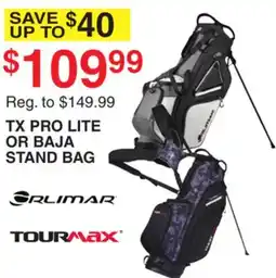 Dunham's Sports TX PRO LITE OR BAJA STAND BAG offer