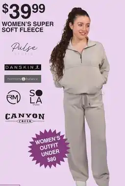 Dunham's Sports WOMEN'S SUPER SOFT FLEECE offer